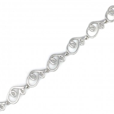 92.5 Sterling Silver Bracelet Stylish Collection For Girl's & Women's